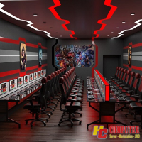 LẮP ĐẶT PHÒNG NET 45 MÁY