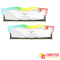 Ram T-Group T-Force Delta 1x8GB 3200 RGB White (TF4D48G3200HC16C01)
