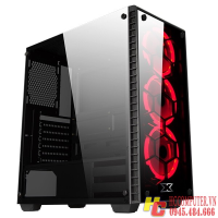 VỎ CASE XIGMATEK VENOM KÍNH CƯỜNG LỰC ( KÈM 4 FAN LED RING )